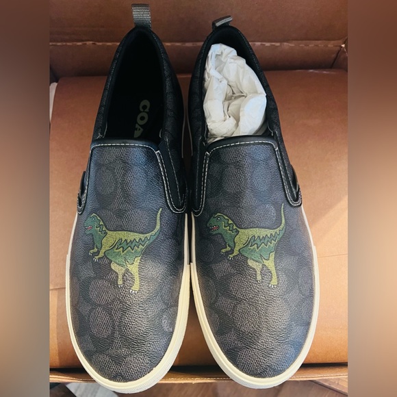 Men’s Coach Rexy Slip ons - Picture 4 of 5